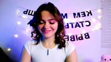 YourrValeria - Naughty Russian teen with small tits gets intimate with camera