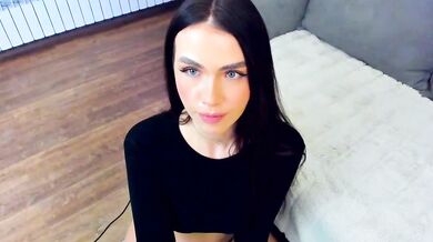 Sexyangeloux strips, toys and roleplays with her young friend in hot white anal action