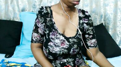 Kadibabe's steamy striptease ends with a wild creampie on cam