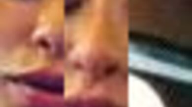 Karen_San_Miguel humiliates with her hairy-armpits & deepthroats like a petite Latina in yoga pants