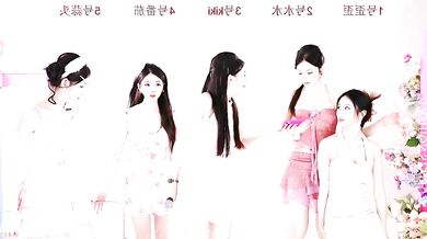 Petite Chinese badgirl gets dirty-talked and titty-fucked in the office