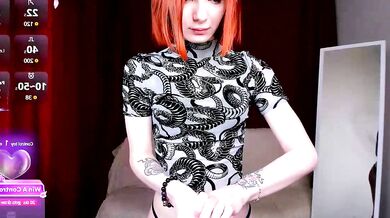 Mesmerizing Belle Nora gets naked & shows off her hunger for more