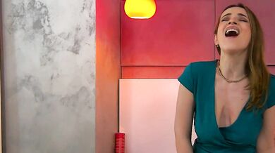 HaylieDewson gets her big tits fucked while cooking in her cheap private kitchen