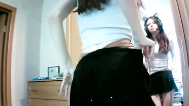 RendyDow's upskirt striptease in HD - cheapest private, Russian teen with big ass and feet gets spanked and recorded