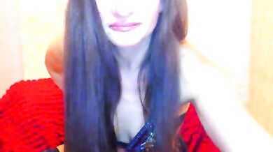 EvaLive1133 gives you a wild dildo-or-vibrator-filled BJ with her big tits bouncing!