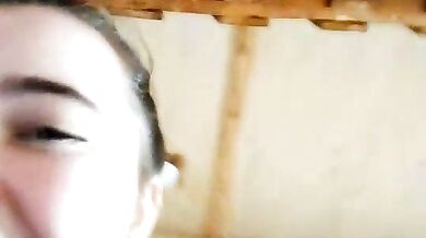 Watch Snowbunnycake_131's curvy young body twerk & finger her way through a steamy shower solo