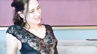 KittyPav goes wild with her toy in this hot, white-on-white action-packed video