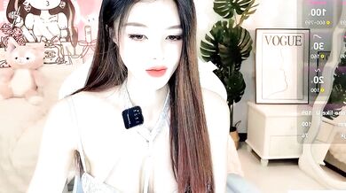 Jennie_King_ flaunts her new-black-hair as she gets her ass drilled while cuckolding her Asian-couple's man