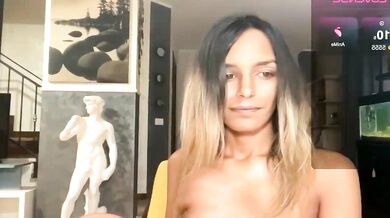 Elisabettina02's Oiled-up Solo-Dance-interactive-toys-show-cum-shot-cum-