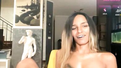 Elisabettina02's Oiled-up Solo-Dance-interactive-toys-show-cum-shot-cum-