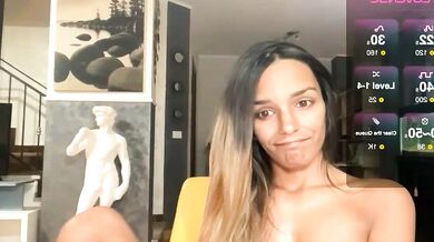 Elisabettina02's Oiled-up Solo-Dance-interactive-toys-show-cum-shot-cum-