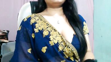 Its_Ahaana, the young cam girl, gets a romantic spanking and a hot cumshot