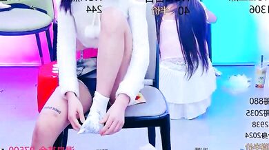 Watch hymsv222by's big-tits-filled ass bounce while she gets double penetrated with dildos and vibrators in the great