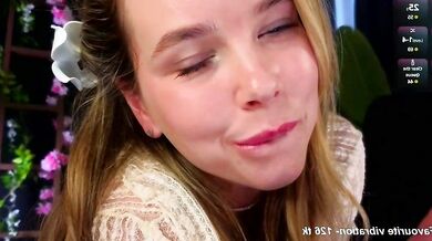 Watch the stunning diva of your dreams moan and gulp in pleasure