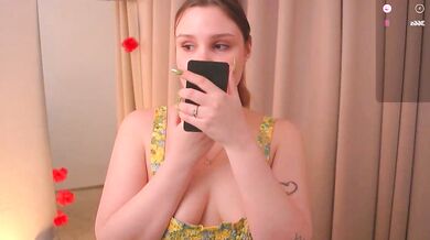 Steamy webcam show: Aching arousing diva and fiery babe get soaked in nude leaks