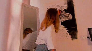 Brooxa's Interactive Toy Play: Watch her Cleavage Deep Engaging and Interact with You!