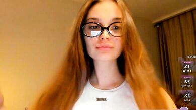 Your__Voice - Graceful tits & pussy doggy-styled in sexy cam show