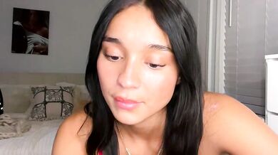 Adriannarodriguez - Sexy goddess plays with herself in hot doggy action