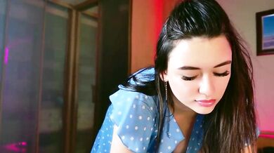 Alisha_Shy roleplays as a young brunette cooking for her webcam audience