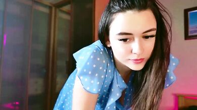Alisha_Shy roleplays as a young brunette cooking for her webcam audience