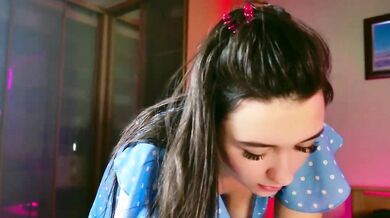 Alisha_Shy roleplays as a young brunette cooking for her webcam audience
