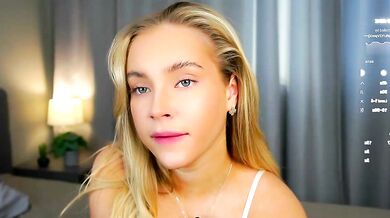 AftonConnett's dirty roleplay: Teens get off with a middle-priced webcam girl in white-teens shaven-te