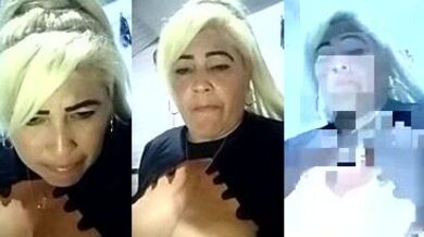 Watch Bonni Adams, the cam girl, get wild with her big-ass dildo in HD!