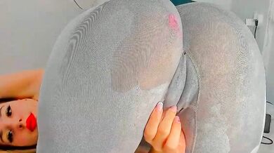 RedAssHottie's tight ass gets filled with jizz after a steamy middle-priced private show