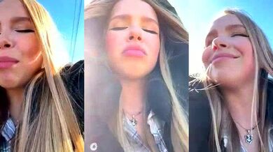 Mur_girl's private records of her wild outdoor tpless fuck with a petite blonde and her big ass