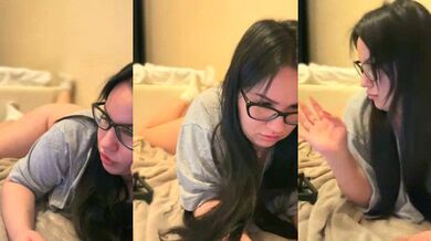 Pupa_EVA's Oiled-Up Big Ass Gets Double-Fisted While Interacting with Youngsters and Vibrating Herself in
