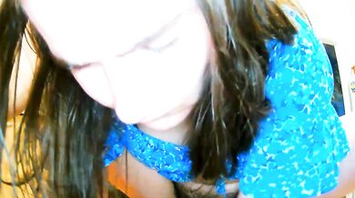 Hairy big-tits-white milfs strip & squirt while cooking with Ace_of_devil in public