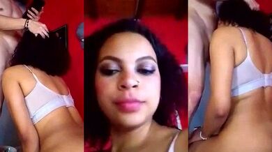 BlakeandRouse's public stripchat: Hot Latina with trimmed pussy gets fingered and dildoed in heels