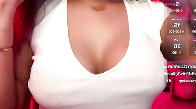 Sumana24 strips, teases, and squirts while roleplaying with young Indian camel toe in public