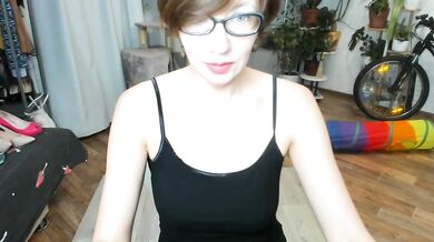 Watch how petite brunette Constancia_pure strips and fingers her cheap private pussy upskirt