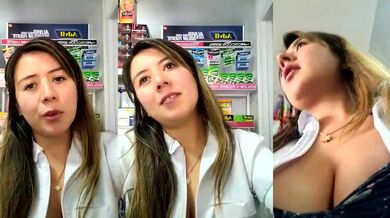 Watch Soffy_Castillo's tight pussy get fingered and licked in a hot office cam video