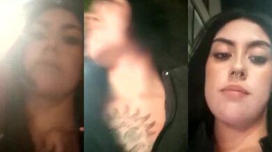Mazikeen's big ass gets spanked in public while getting her ass drilled with dildos & vibrators