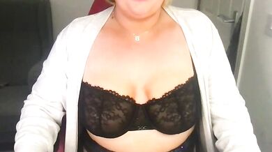 Watch Scottish Bella Blazex humiliate her way through an oil-show office adventure