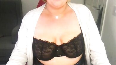Watch Scottish Bella Blazex humiliate her way through an oil-show office adventure
