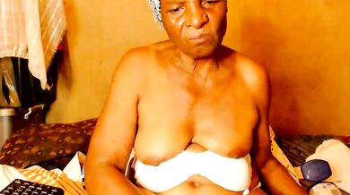 Petite blondes-grannies get naughty in a dirty-talked, trimmed-up, and doggy-styled romp