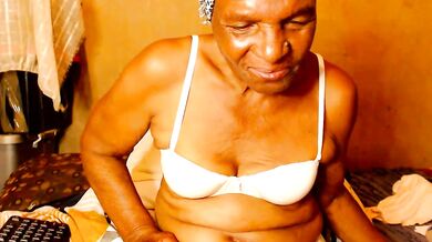 Petite blondes-grannies get naughty in a dirty-talked, trimmed-up, and doggy-styled romp