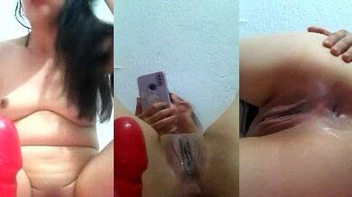 Catalinasexosa's oily striptease on cam - Latina teen twerks in doggy-style & gives best-young