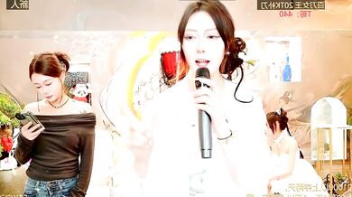 AOA_GIRL111: Dirty-talk and big-tits blowjob with dildo & vibrator in group sex