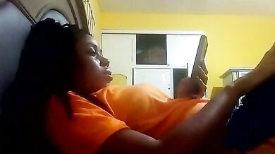 Watch these cheap ebony brunettes fingering, squirting & taking it from behind in a wild, cheap, and dirty anal adventure!