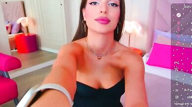 Bella Halles' tight ass gets dirty-talked in camel toe while getting drilled in her cheap private parts