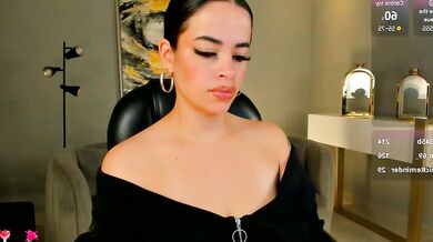 Watch KateSunder's steamy striptease with big tits and deepthroating action - Interactive toys & deepthroating galore!