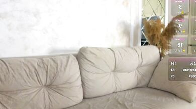 AnnaLeexh's steamy foot fetish video - Teens get naked in shower, twerk & give handjobs in cam2cam action