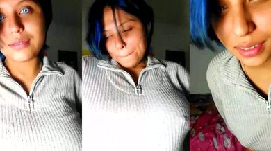 Azulzulix records herself in public, in a cheap-privates Latin-teens cam2cam video, with a big-tits