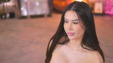 EvaZane's oily striptease & dirty talk in heels will make you cum hard