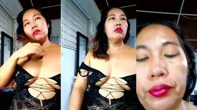 Anniecoopeer's cheap orgasm with dildo-or-vibrator double penetration & latin-doggy-style dance