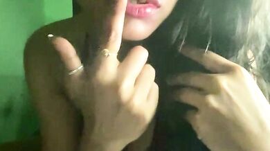 FairyC_for_U: Oiled-up Indian-younger gets dirty-talked, fingered, and toyed in steamy